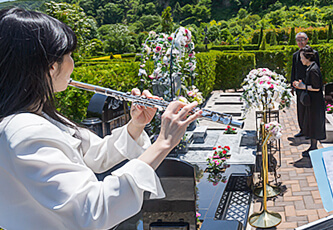 ご法要 会食 公式 エンゼルパーク 長野県上田市 花と緑に囲まれた公園墓地